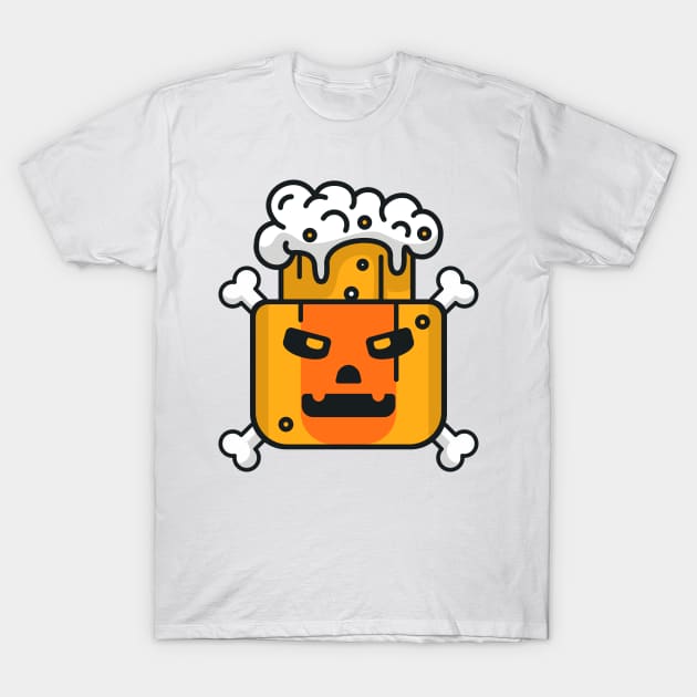 Halloween T-Shirt by VEKTORKITA